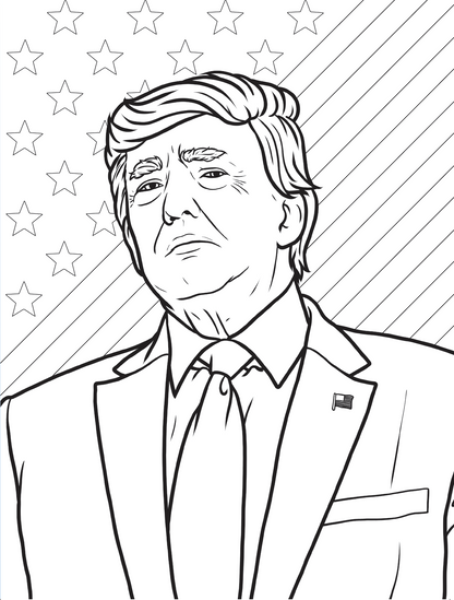 President Donald J. Trump Inaugural Coloring Book